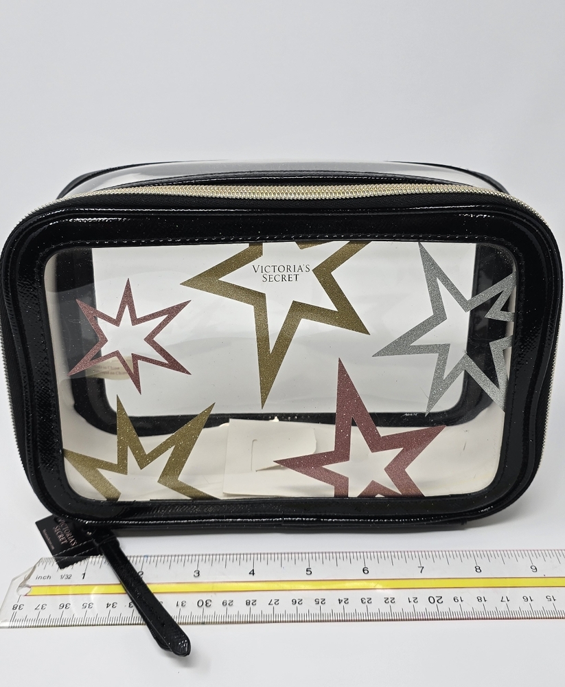 Victoria Secret Star Patterned Clear Tote Bag